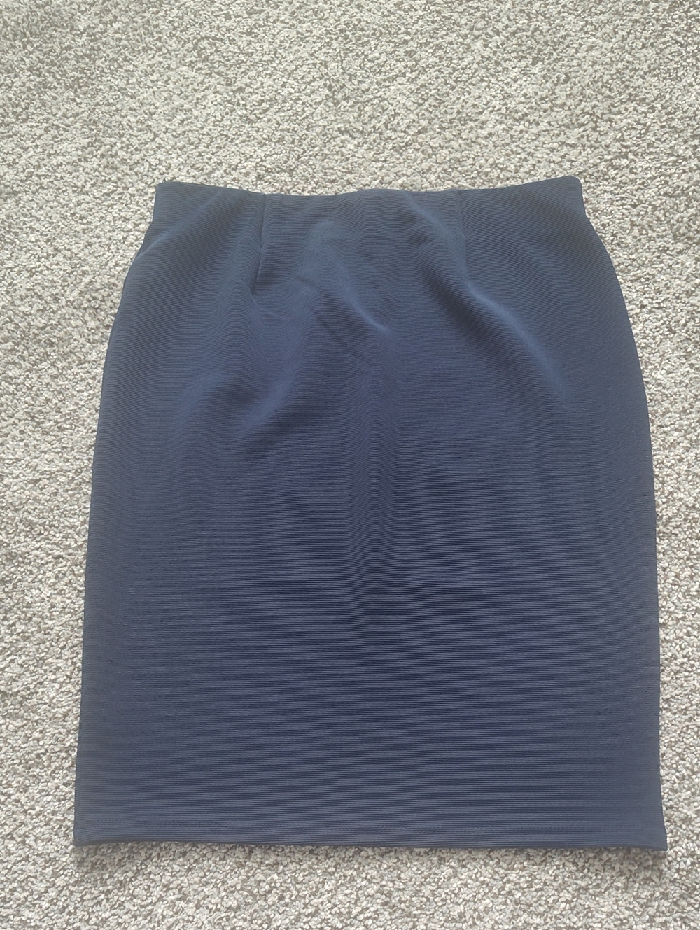 Roz & Ali Navy Pencil Skirt - Sleek Office Staple